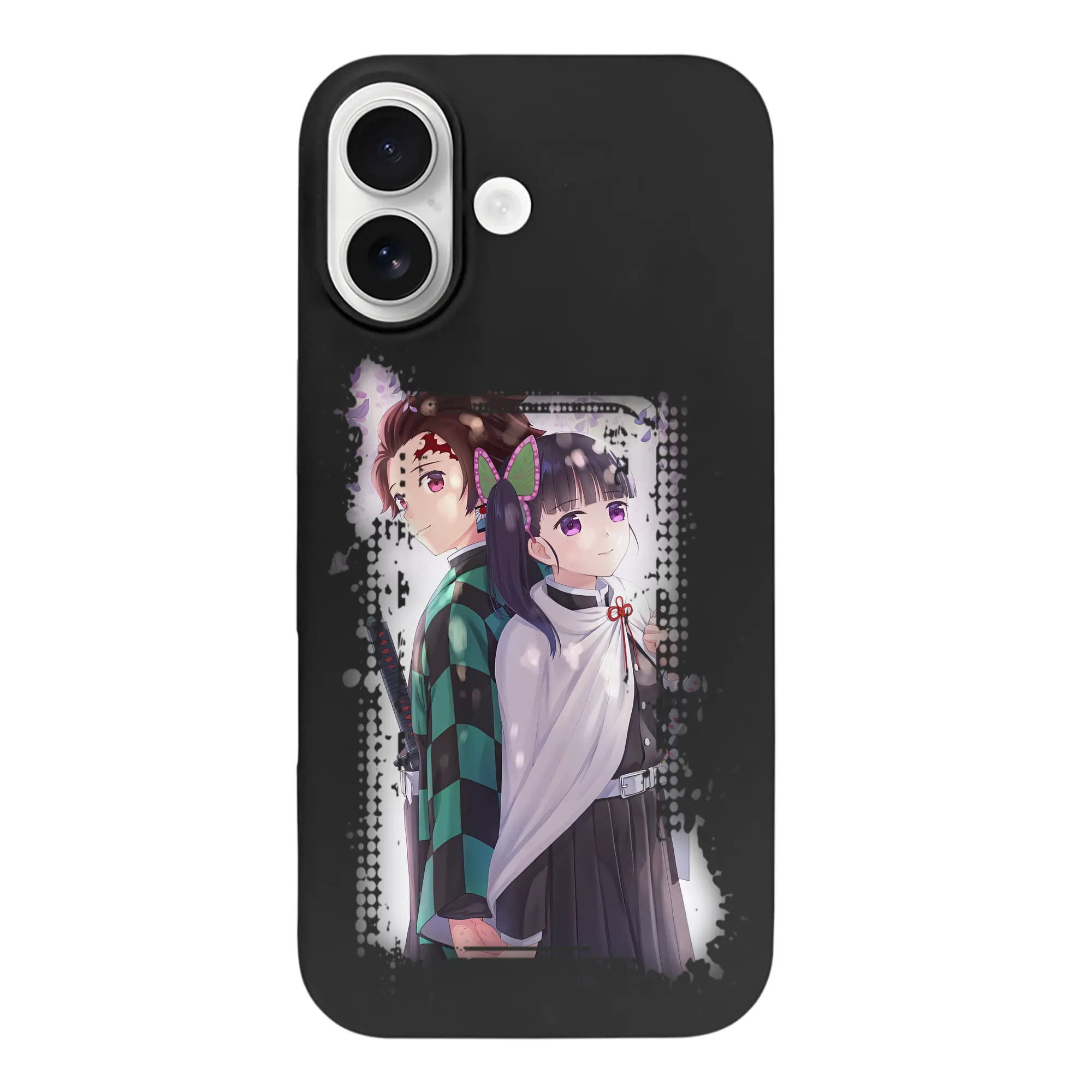 鬼滅の刃 グッズ,栗花落 カナヲ - iPhone 17 シリーズ シリコンケース 薄型 耐衝撃 指紋防止 ソフトタッチカバー 精密フィット 傷防止 保護ケース iPhone 17/17 Air/17 Pro/17 Pro Max 対応